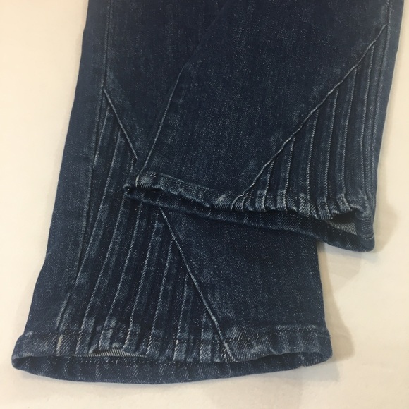 J BRAND Ruby High Rise Tribal Hem Cropped Festival Concert Match Wash Jeans - Picture 10 of 10